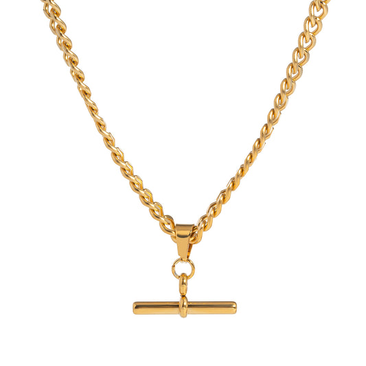 T-Bar Pendant Necklace