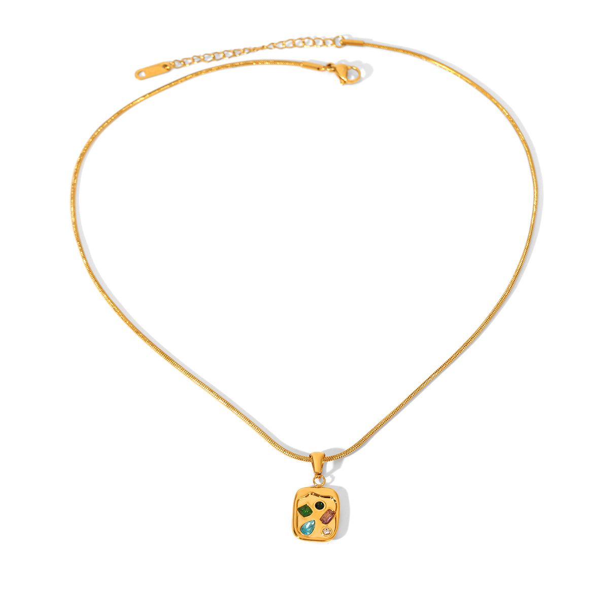 Gem Pendant Necklace