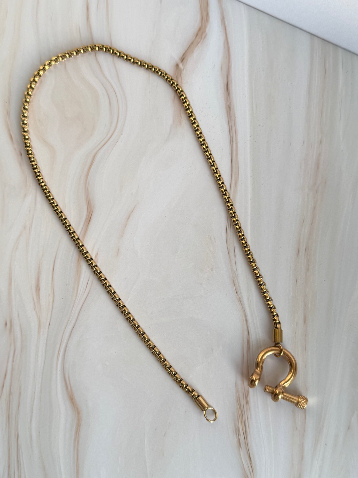 OT Clasp Toggle Clasp Closure Rope Chain Necklace