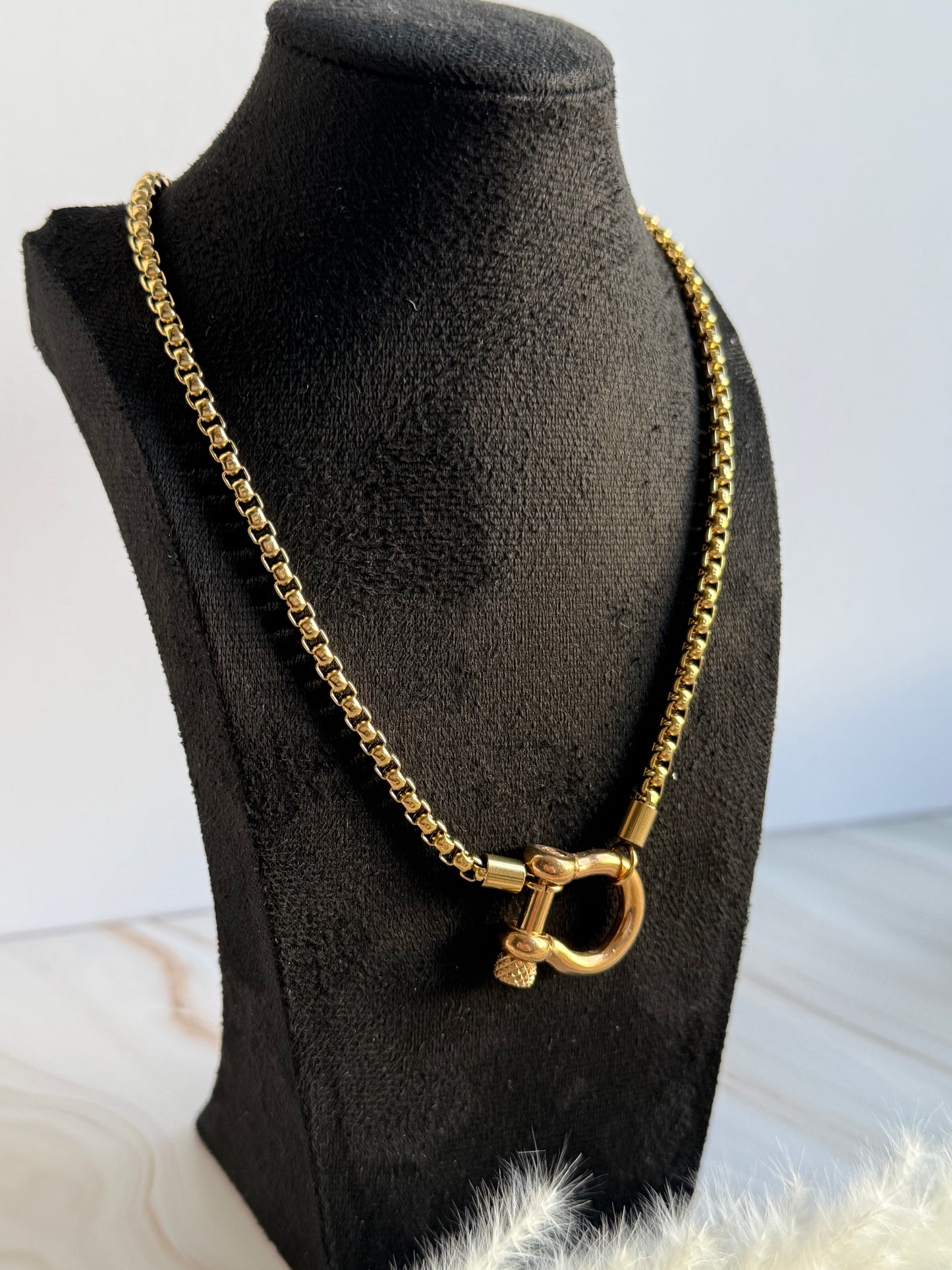 OT Clasp Toggle Clasp Closure Rope Chain Necklace