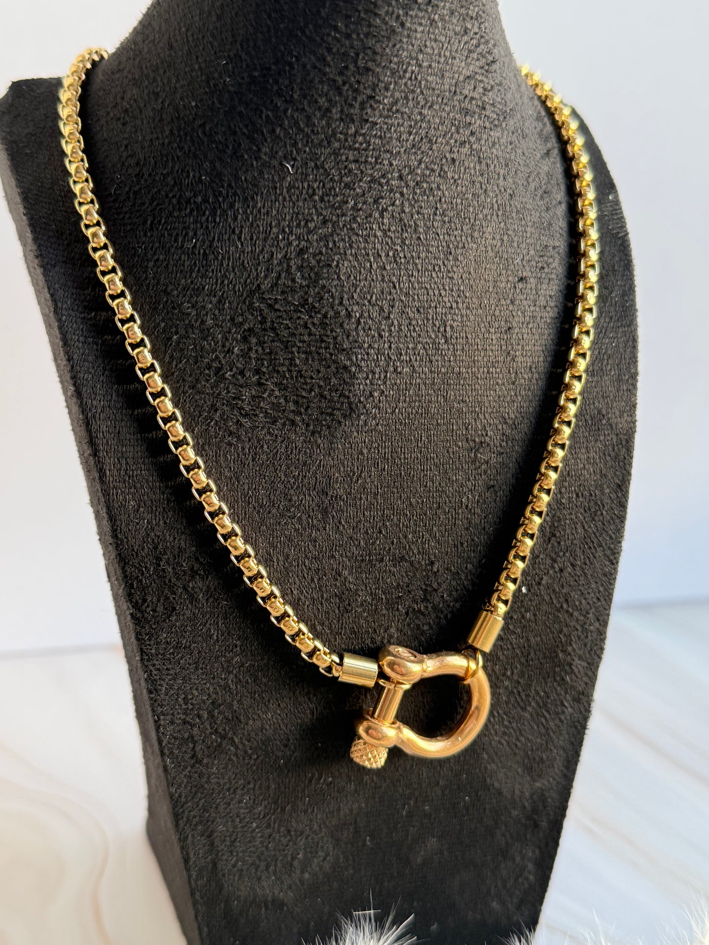 OT Clasp Toggle Clasp Closure Rope Chain Necklace