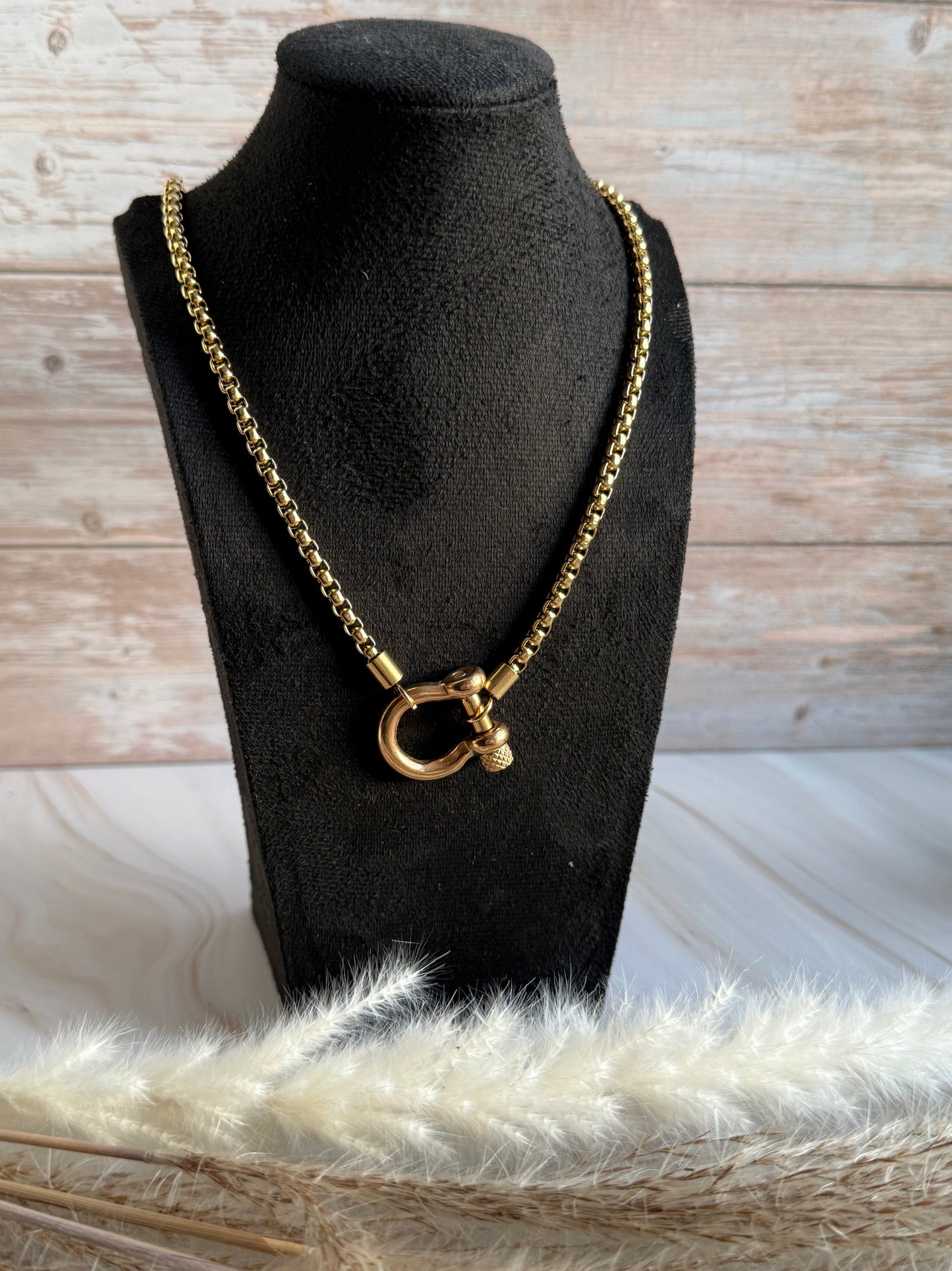 OT Clasp Toggle Clasp Closure Rope Chain Necklace