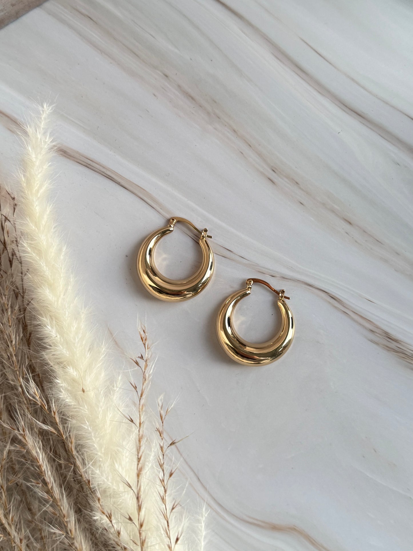 Geometric Hoop Earrings