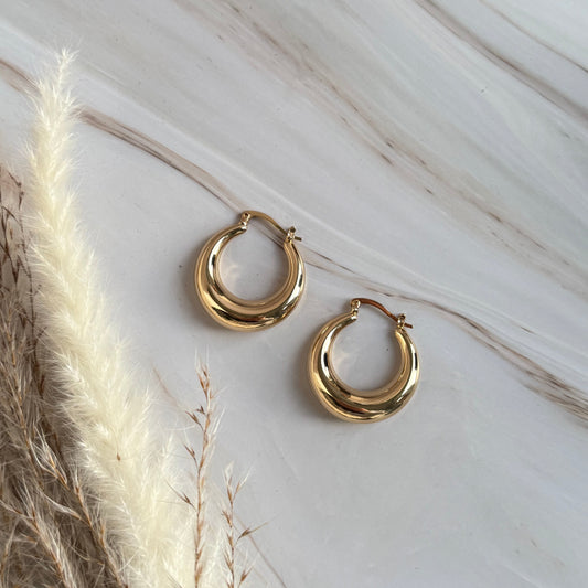 Geometric Hoop Earrings