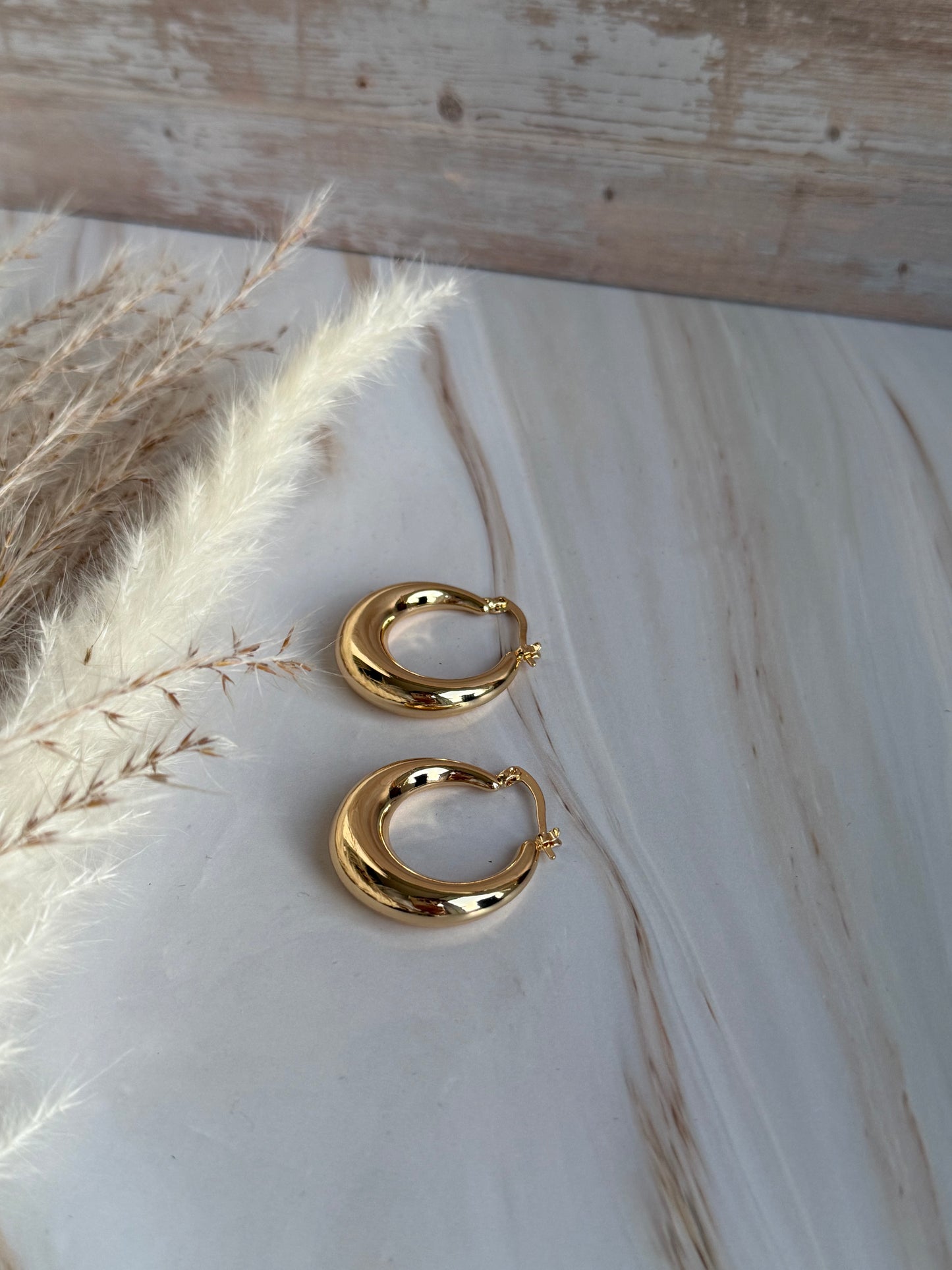 Geometric Hoop Earrings