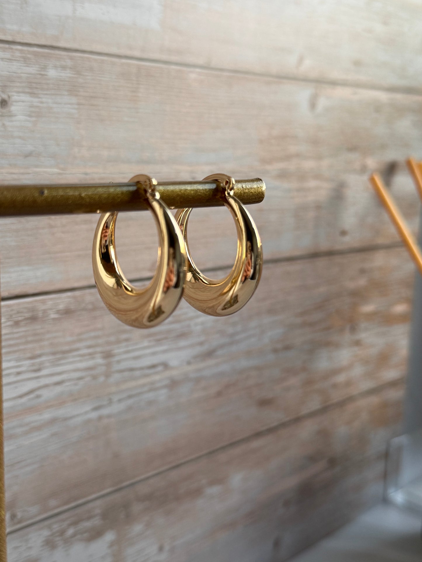Geometric Hoop Earrings