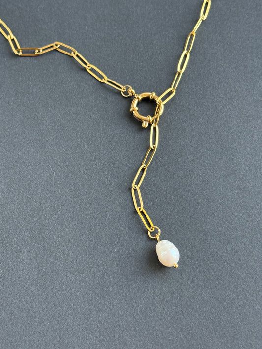 Pearl Drop Necklace