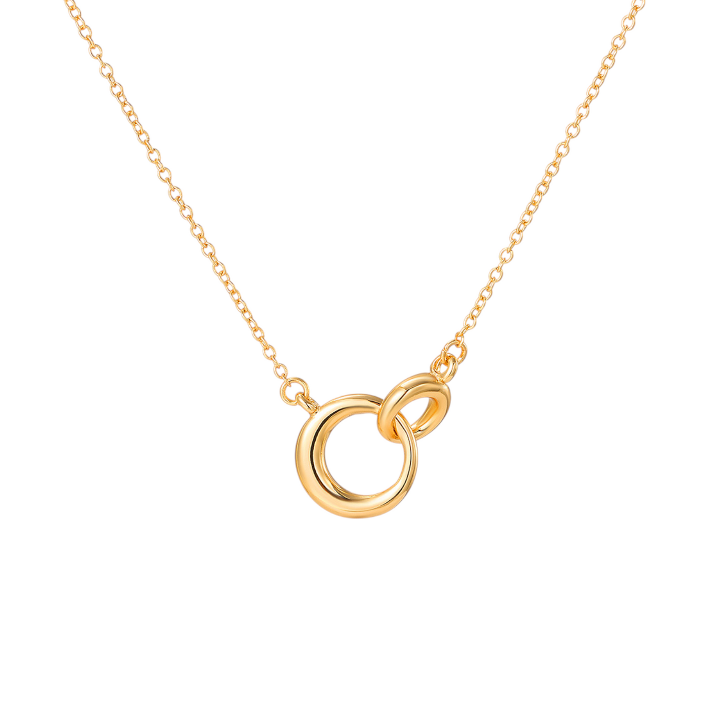 Interlocked Rings Necklace