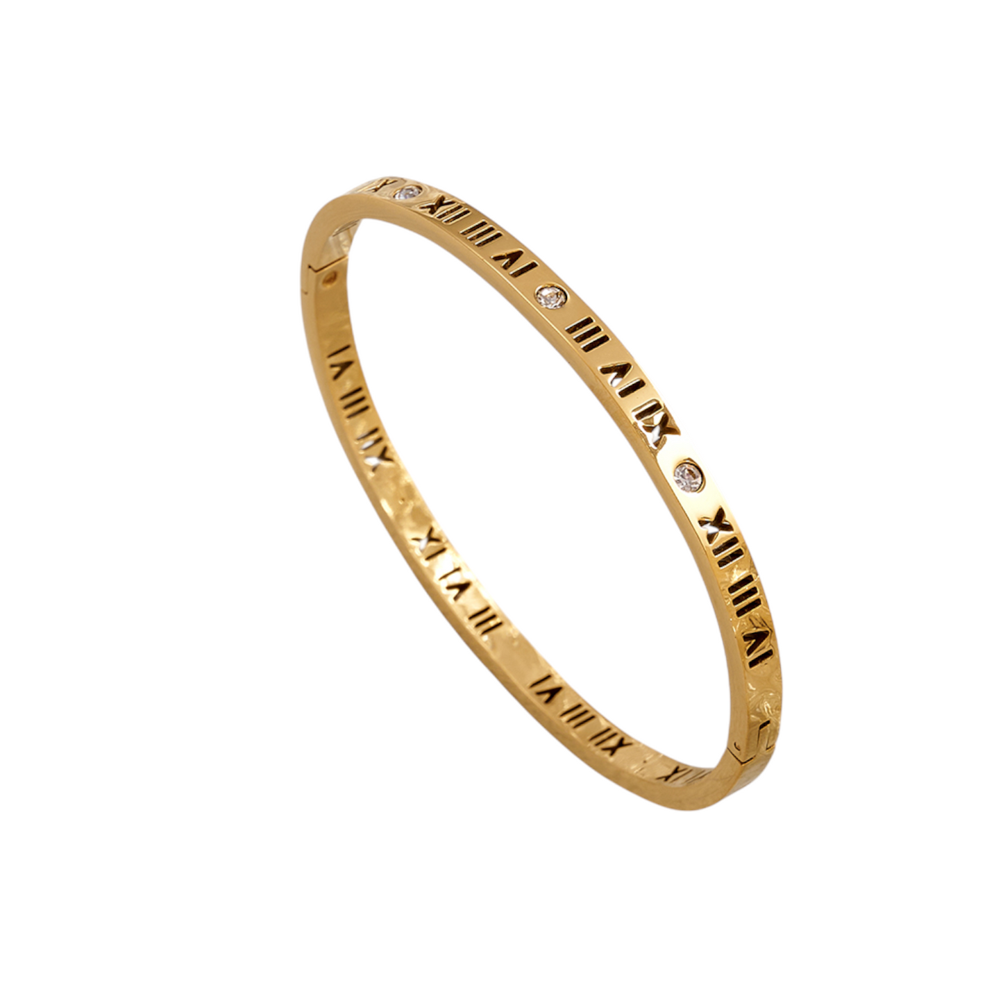 Modern Roman Numeral Bracelet